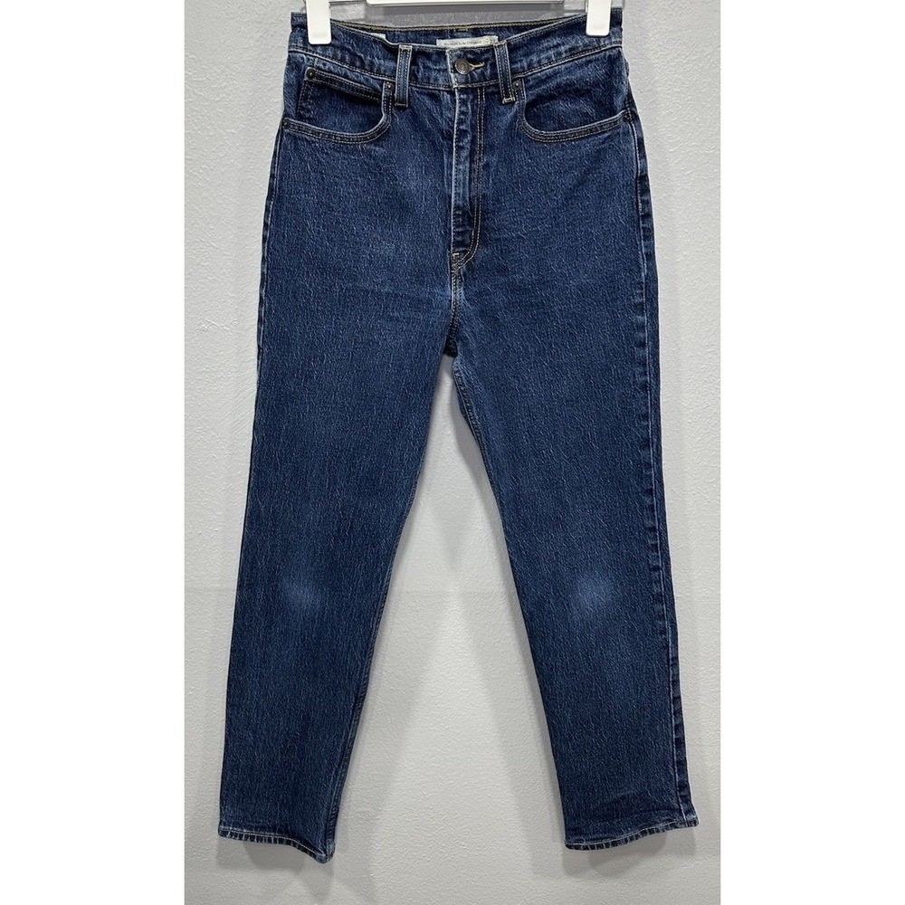 Levi's Premium 70's High Slim Straight Jeans Women's Size 27x29 Blue 5 Pockets